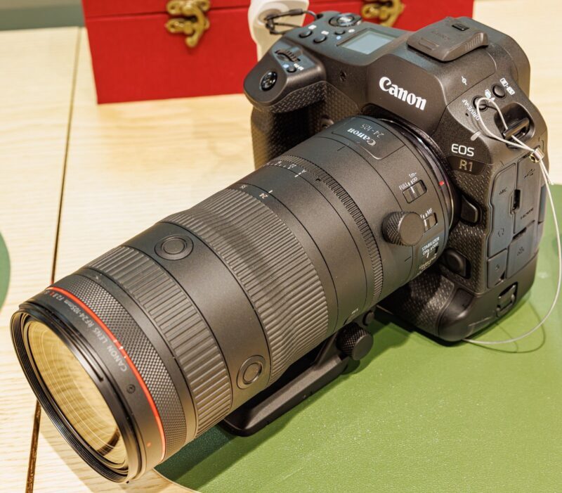 كانون Canon EOS R1: أول كاميرا احترافية رائدة بلا مرآة من كانون للرياضة والصحافة 2 Canon EOS R1