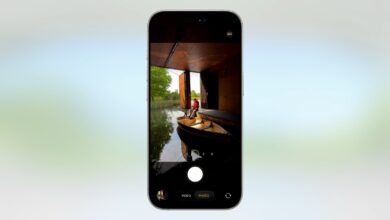 تطبيق الكاميرا iOS 26