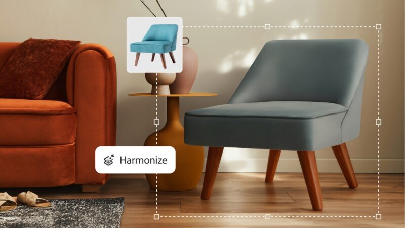 فوتوشوب Photoshop يحصل على Harmonize: دمج العناصر في الصور بإضاءة وظلال متناسقة بنقرة واحدة 2 Harmonize
