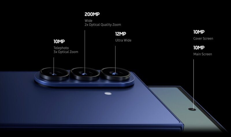 سامسونغ Samsung Galaxy Z Fold7: كاميرا 200 ميغابكسل في هاتف قابل للطي أنحف من أي وقت مضى 2 Samsung Galaxy Z Fold7