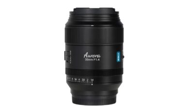 سيروي Aurora 35mm F1.4: عدسة سريعة بتركيز تلقائي لأربع تركيبات بسعر 549 دولاراً 3 Aurora 35mm F1.4
