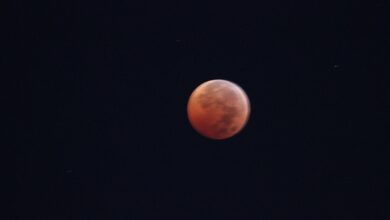 تصوير خسوف القمر